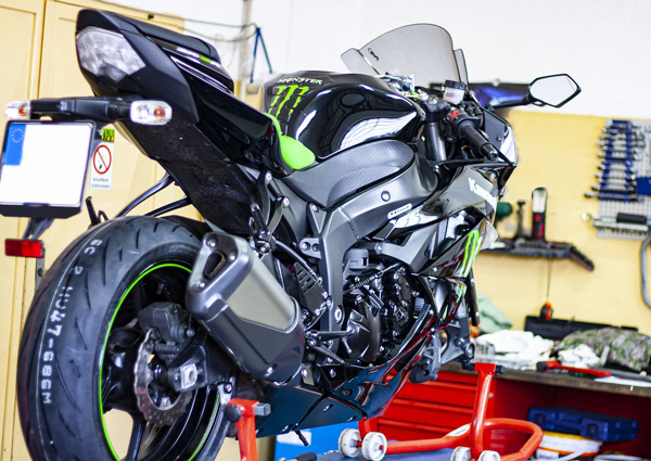 servicios del taller para motos